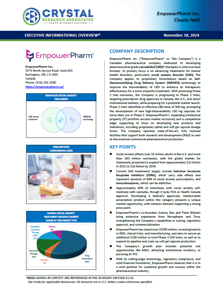 EmpowerPharm Cover Page